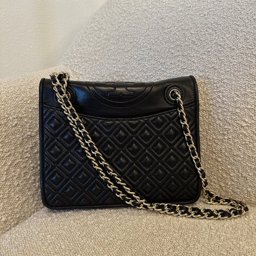 Tory Burch Fleming Quilted Leather Bag